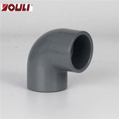 PVC Fittings Elbow CPVC 90deg & 45deg Elbow DIN and  ASTM available